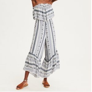 Overlay tub top jumpsuit